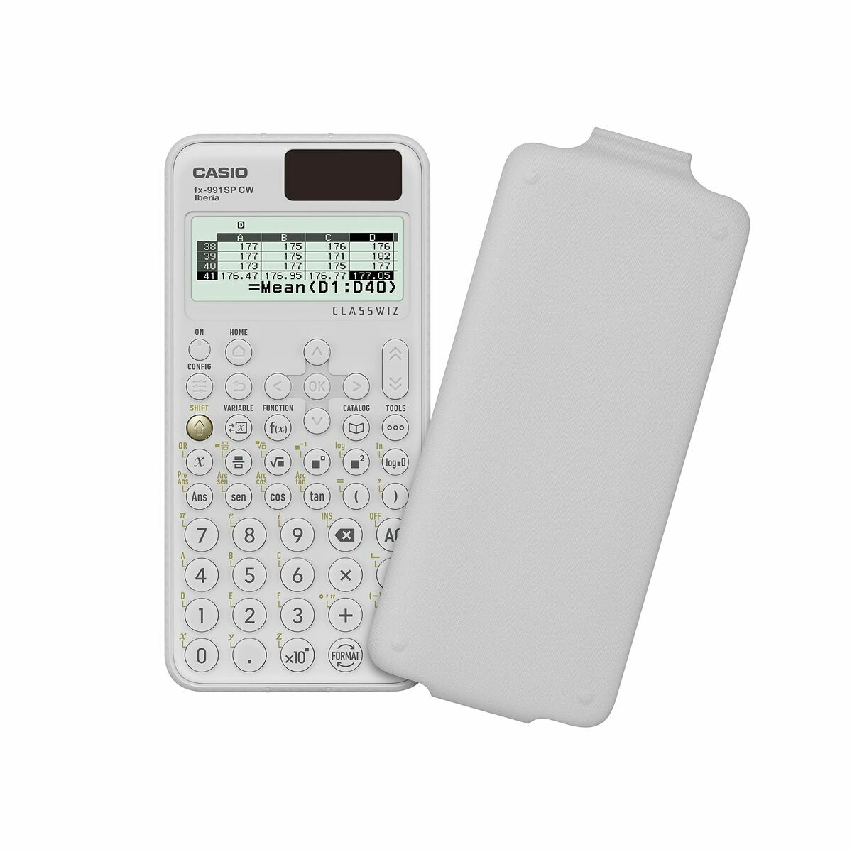 vitenskapelig kalkulator Casio Blå Hvit